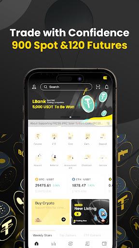 LBank - Buy Bitcoin & Crypto Screenshot 0