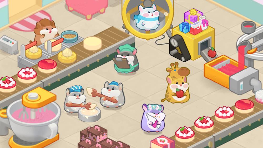 Hamster Cake Factory 螢幕截圖 1