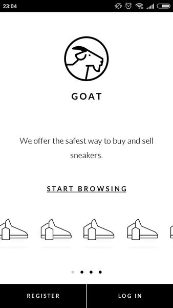 GOAT – Sneakers & Apparel 螢幕截圖 0