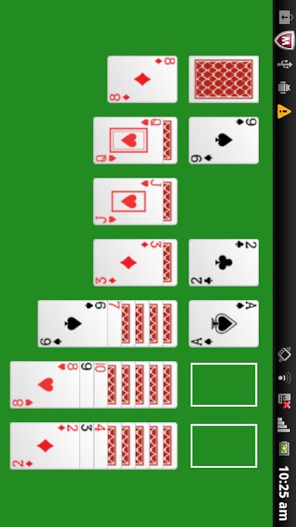 A - Solitaire card game 스크린샷 1