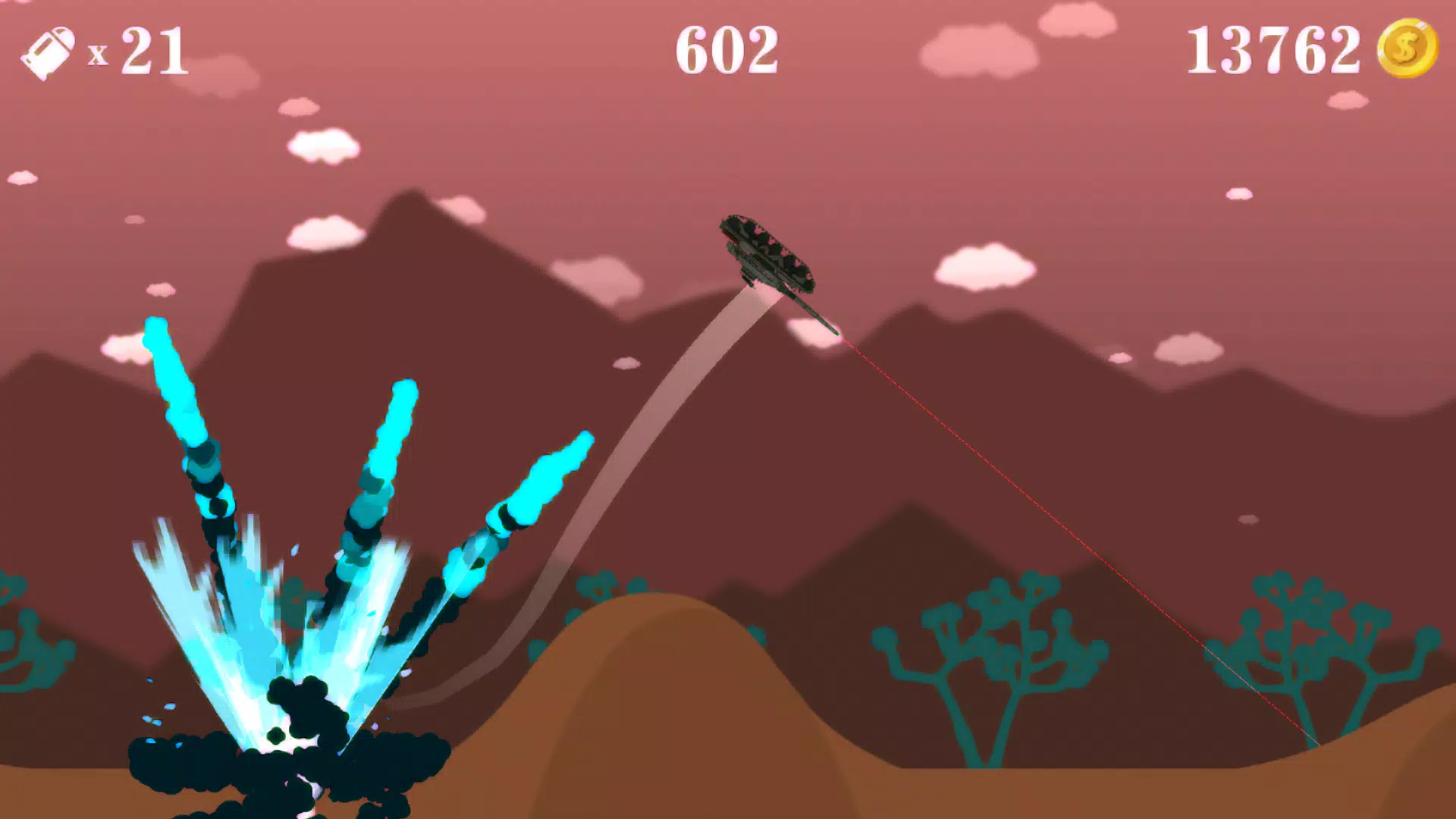 Schermata Flip the tank blast shot 0