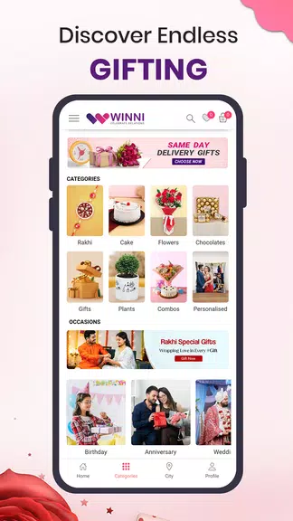 Winni - Cake, Flowers & Gifts Schermafbeelding 2