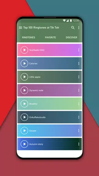 Top 100 Tik Tok Ringtones 螢幕截圖 3
