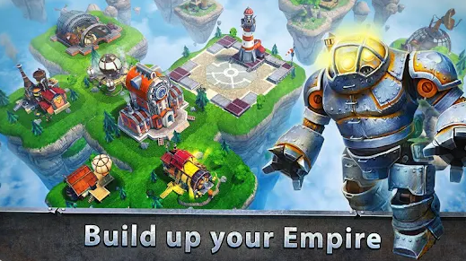 Sky Clash Lords of Clans 3D Скриншот 2