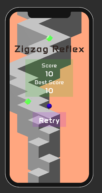 Zigzag Reflex Tangkapan skrin 1