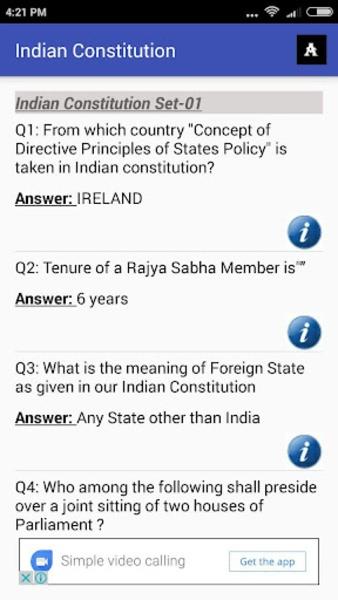 Indian Constitution 스크린샷 2