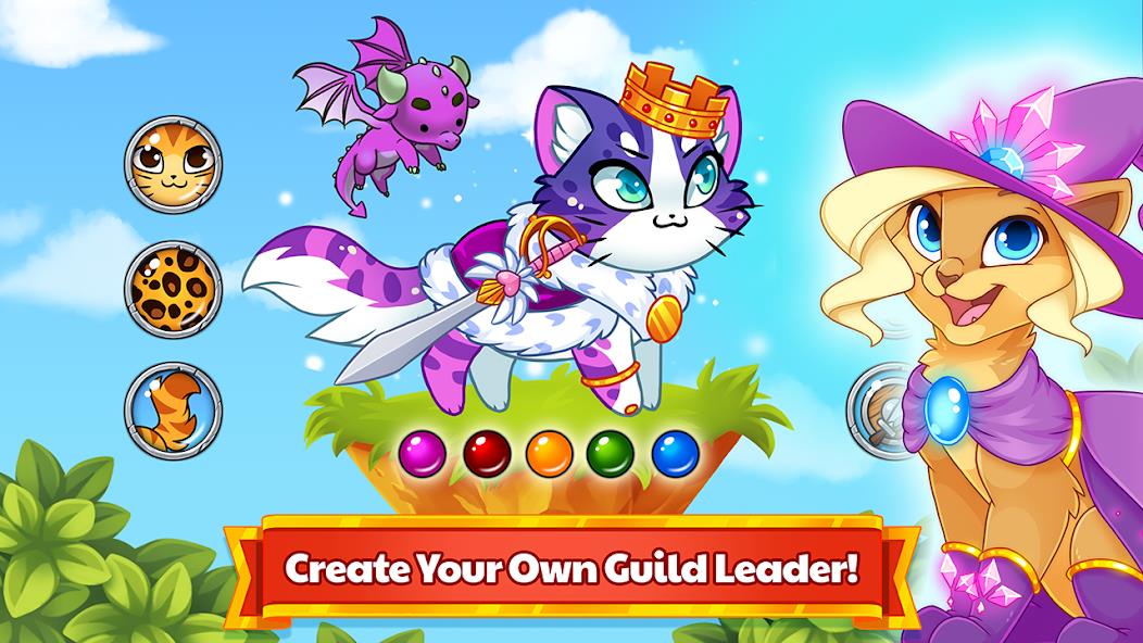 Castle Cats - Idle Hero RPG Mod ภาพหน้าจอ 2