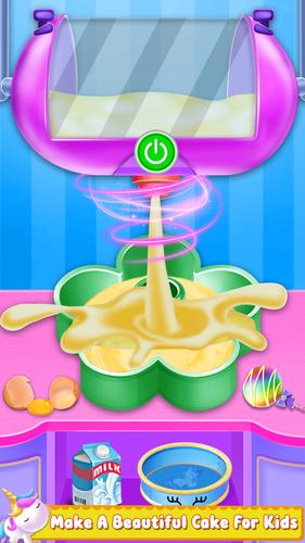 Unicorn Cake Maker-Bakery Game Tangkapan skrin 3