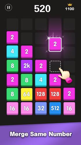 Merge Block - number games Schermafbeelding 3