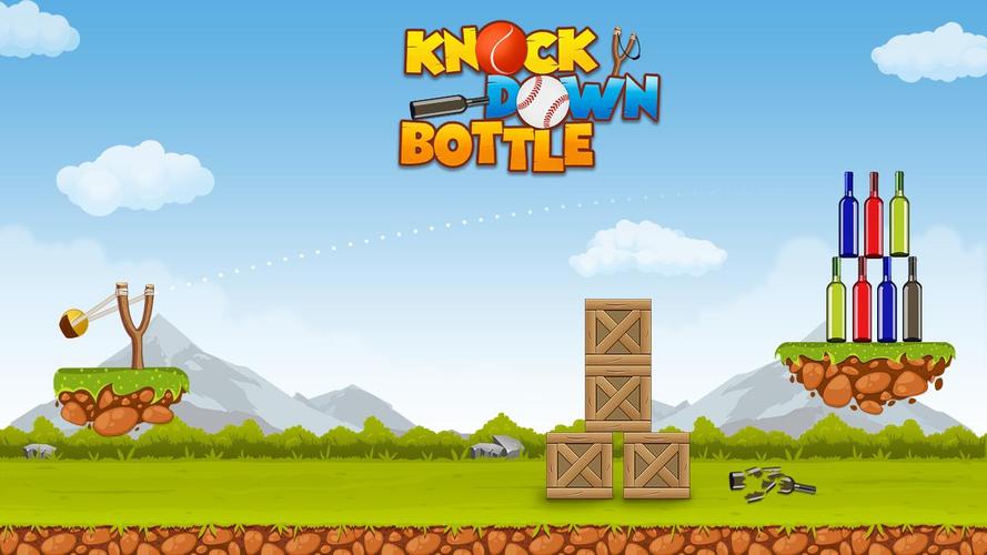 Bottle Shooting Knock Down 2 ဖန်သားပြင်ဓာတ်ပုံ 0