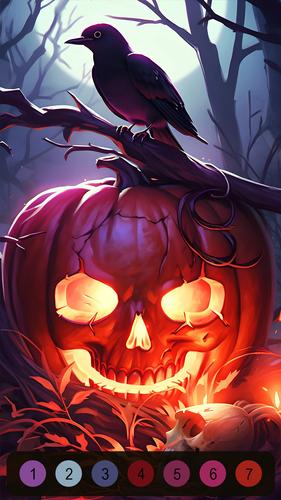 Schermata Halloween Witch Coloring Games 2