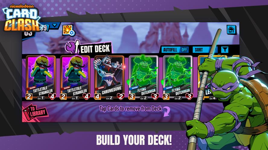 Nickelodeon Card Clash ဖန်သားပြင်ဓာတ်ပုံ 2