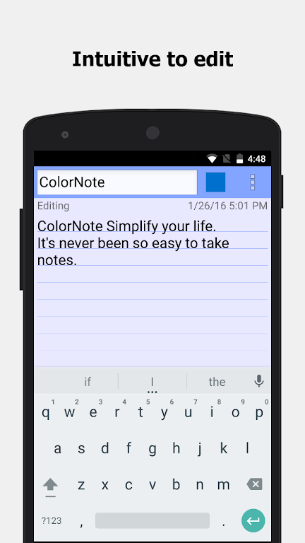 ColorNote Notepad Notizen Screenshot 2