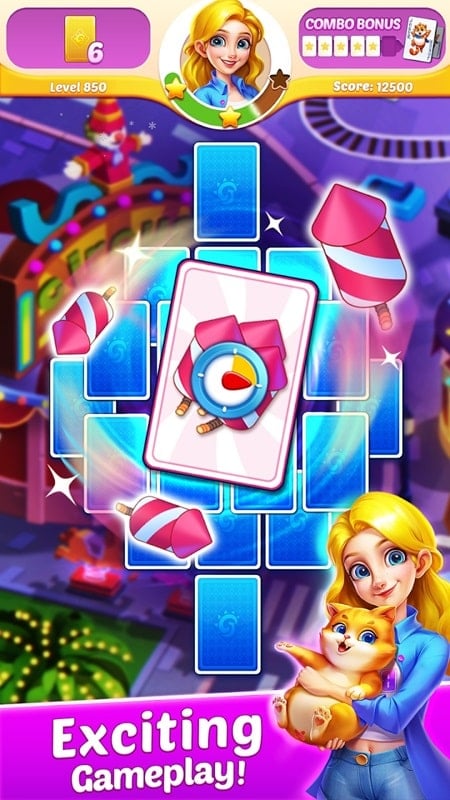 Solitaire Tripeaks Diary Скриншот 0