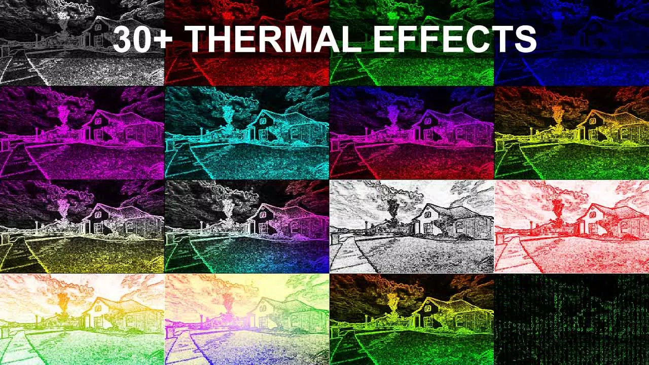Low Light Cam Thermal Effects स्क्रीनशॉट 3
