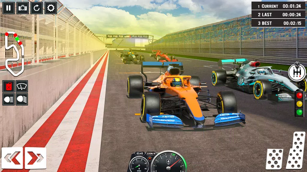 Formula Racing Car Racing Game Скриншот 0