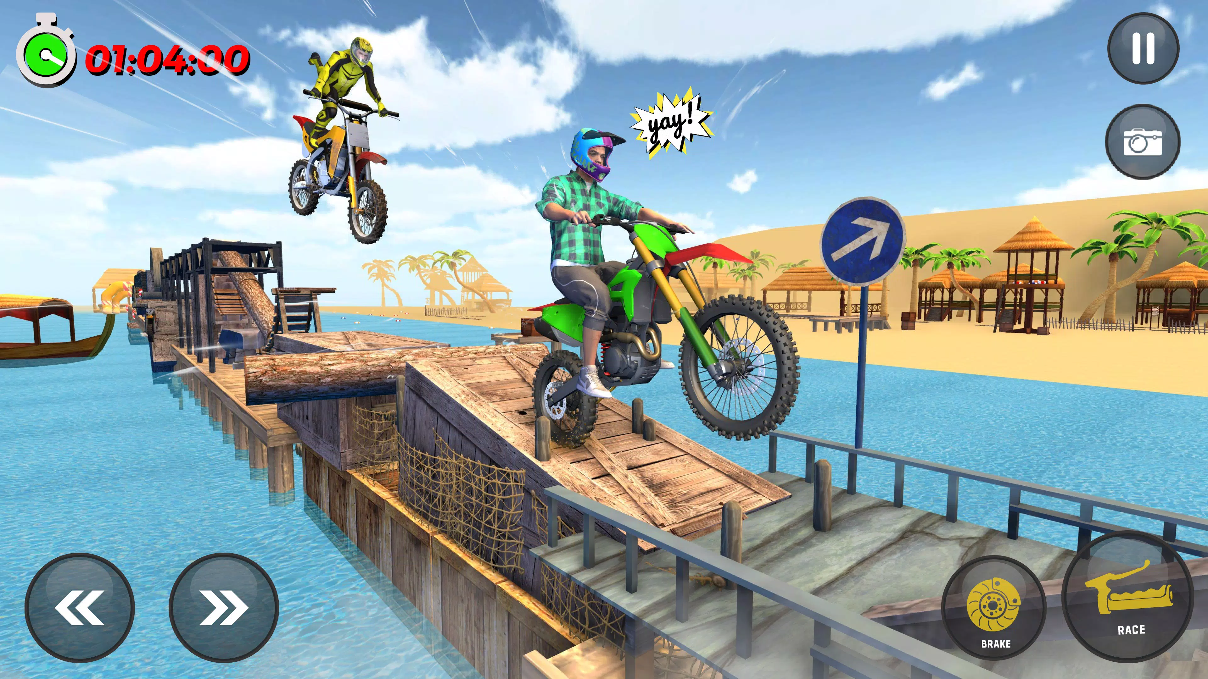 Real Moto Bike Games Racing 3d スクリーンショット 1