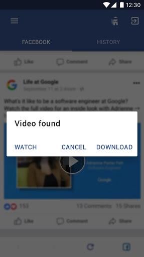 Video Downloader for Facebook Video Downloader ภาพหน้าจอ 2