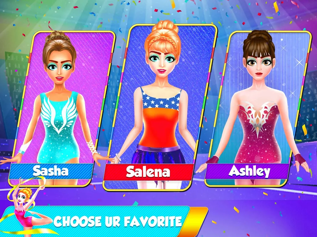 Star Girl Gymnastics Games Ekran Görüntüsü 3