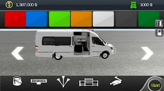 Minibus Van Passenger Game Скриншот 1