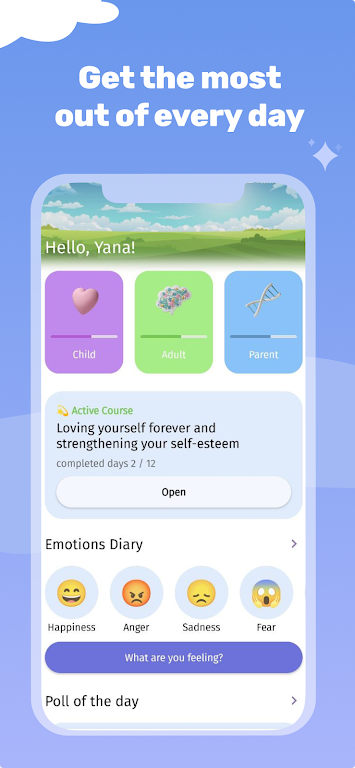 Emotions Diary and Mindfulness Screenshot 2