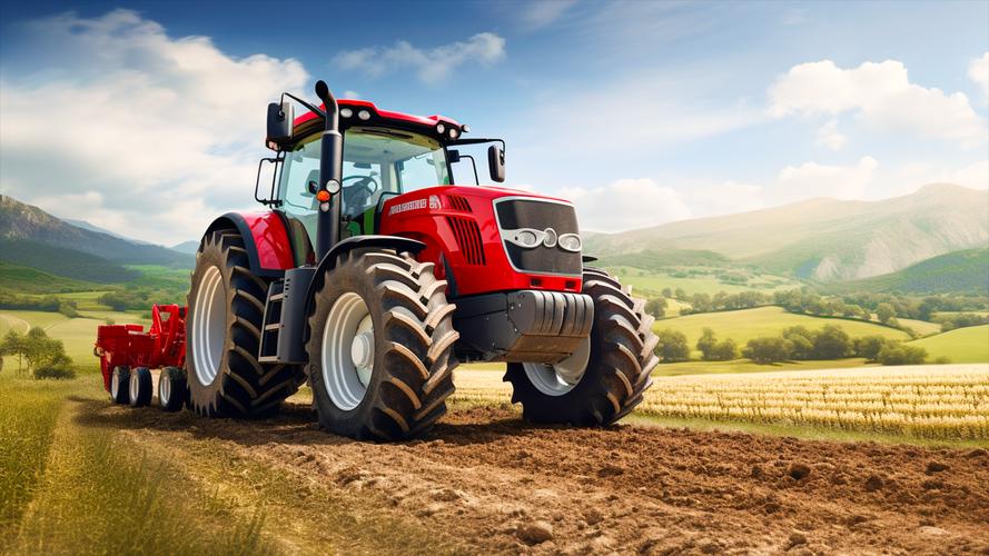 Tractor Farming Game: for kids Zrzut ekranu 1