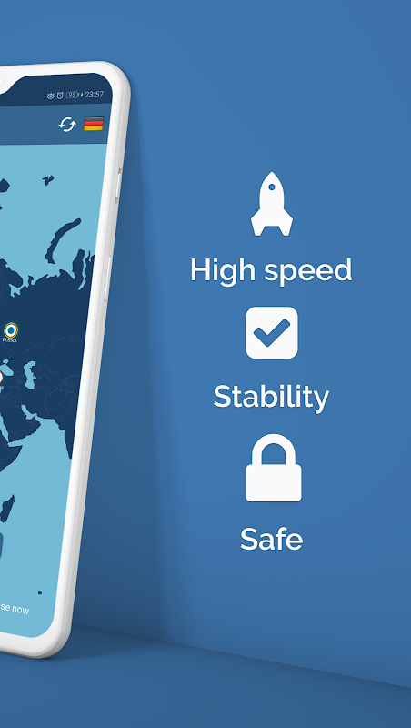 Easy VPN Free - Unlimited Secure VPN Proxy Zrzut ekranu 1