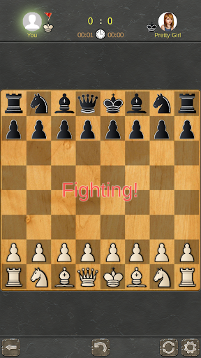 Chess - Funny Character  2 players 螢幕截圖 0