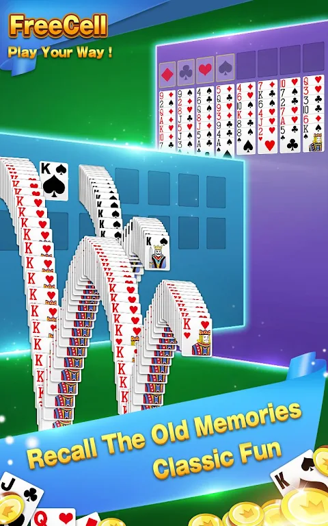 Solitaire - FreeCell Card Game 螢幕截圖 0
