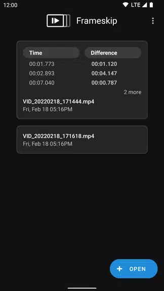 Frameskip - Video Timing Tool ภาพหน้าจอ 2