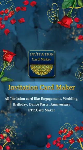 Invitation Card Maker - RSVP Screenshot 0