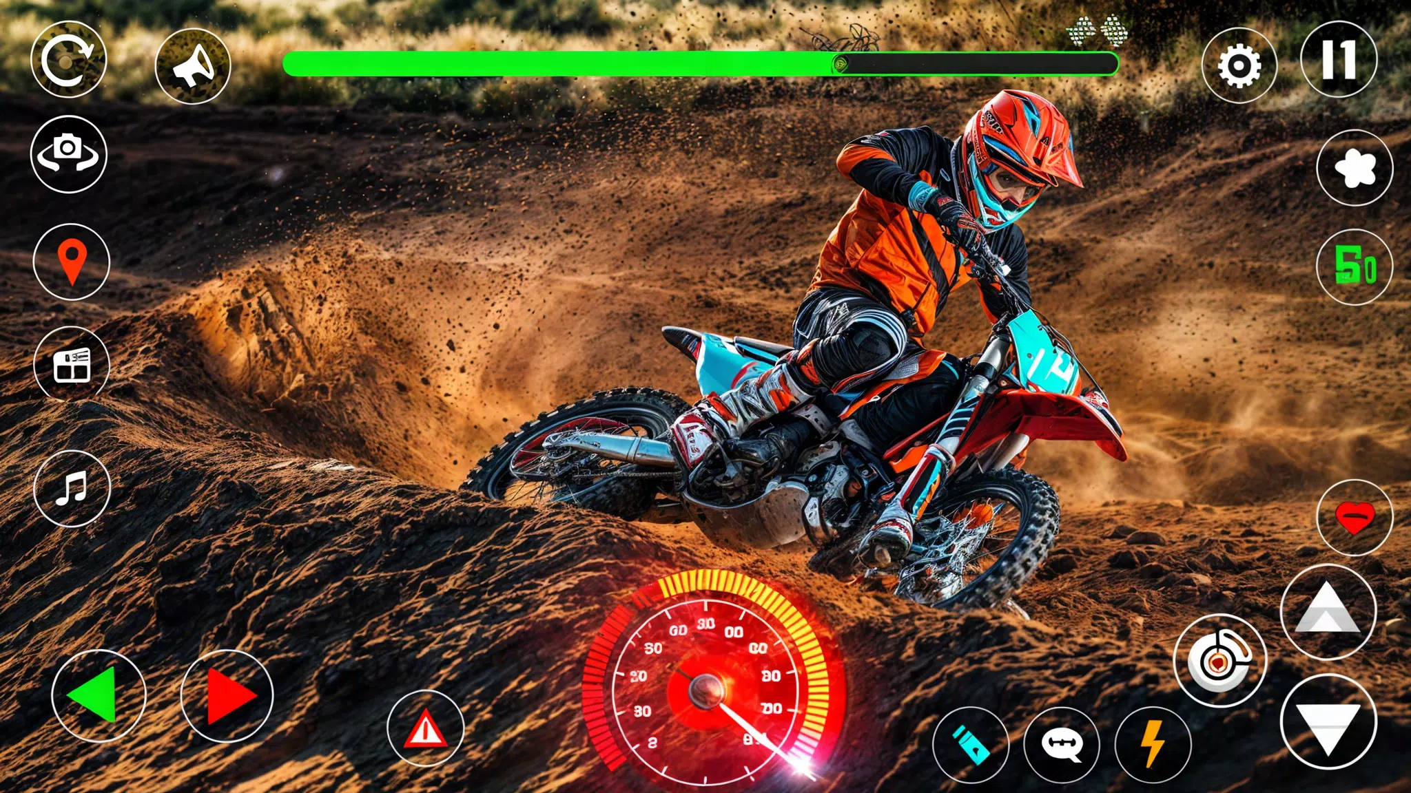 Motocross Dirt Bike Racing 3D Captura de pantalla 3