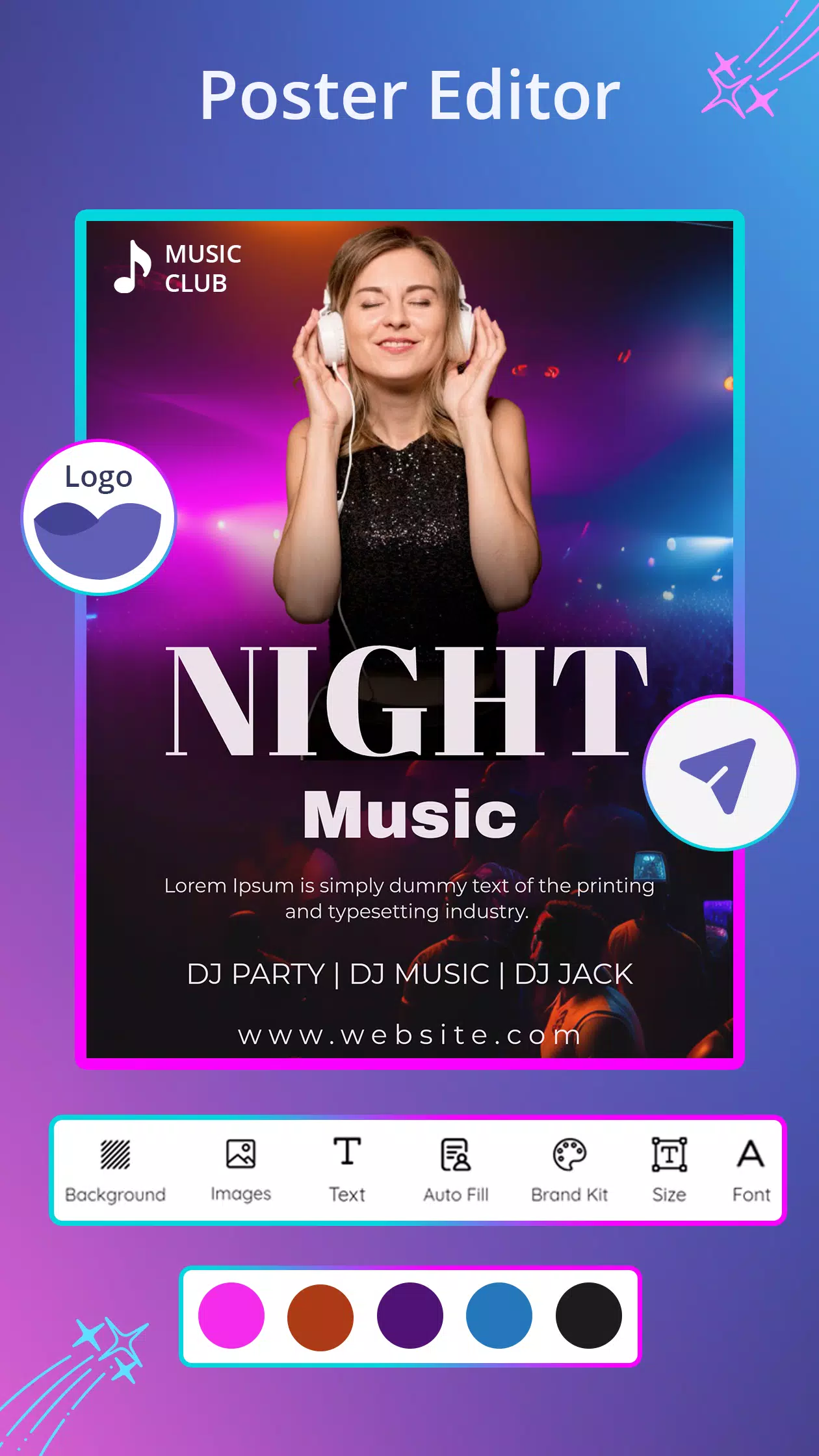 Poster Maker AI flyer maker Ảnh chụp màn hình 2