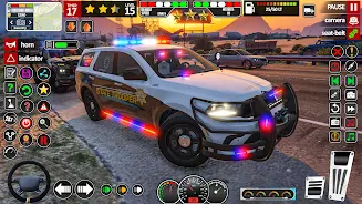 Cop Police Car Driving Game 3D 스크린샷 0