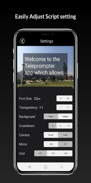 Teleprompter with Video Audio Screenshot 3