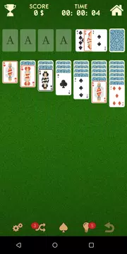 Offline Solitaire Card Games 螢幕截圖 1