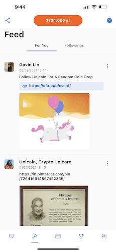 Unicoin Network Ekran Görüntüsü 1