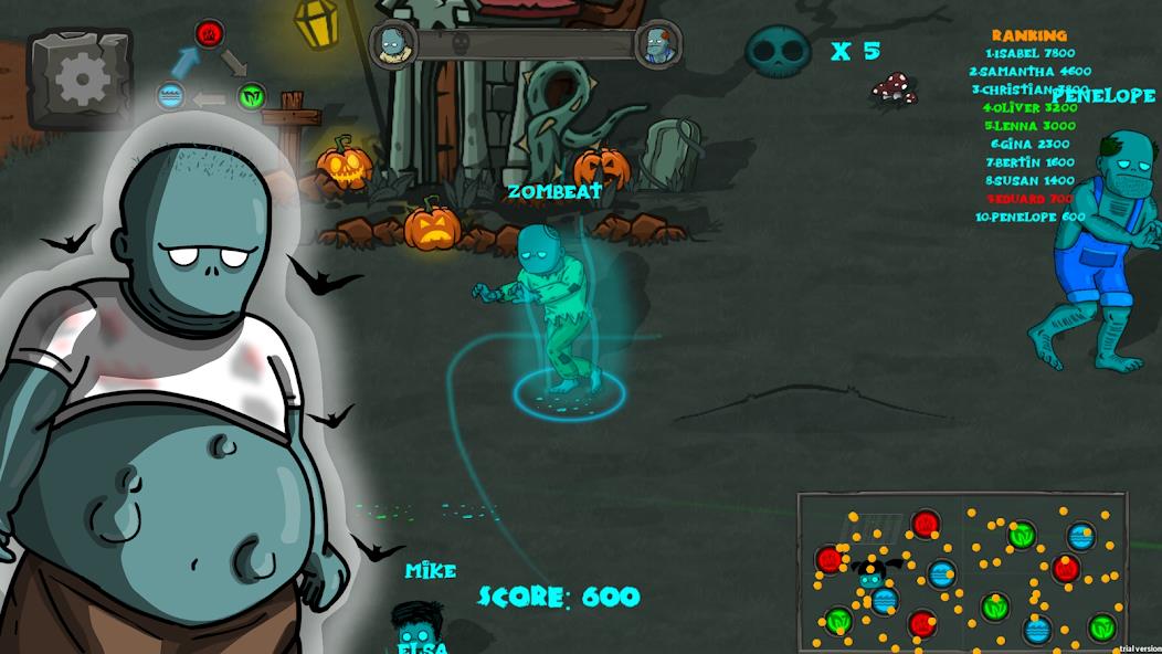 Zombeat.io - io games zombies Mod Ảnh chụp màn hình 2