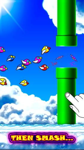 Fun Birds Game - Angry Smash 螢幕截圖 1