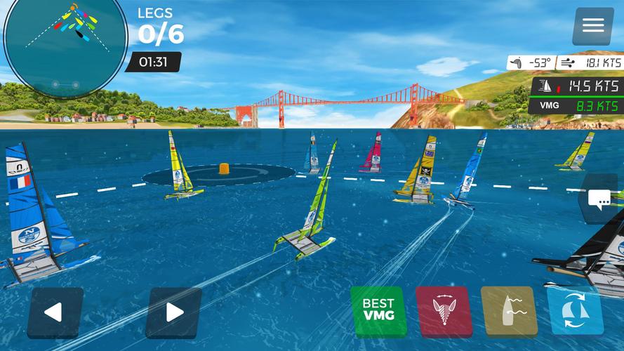 Virtual Regatta Inshore Ảnh chụp màn hình 1