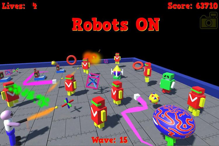 Robots ON Tangkapan skrin 3