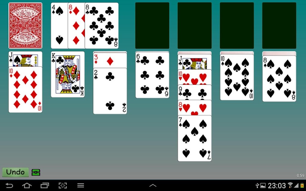 Klondike Solitaire Cards 螢幕截圖 2