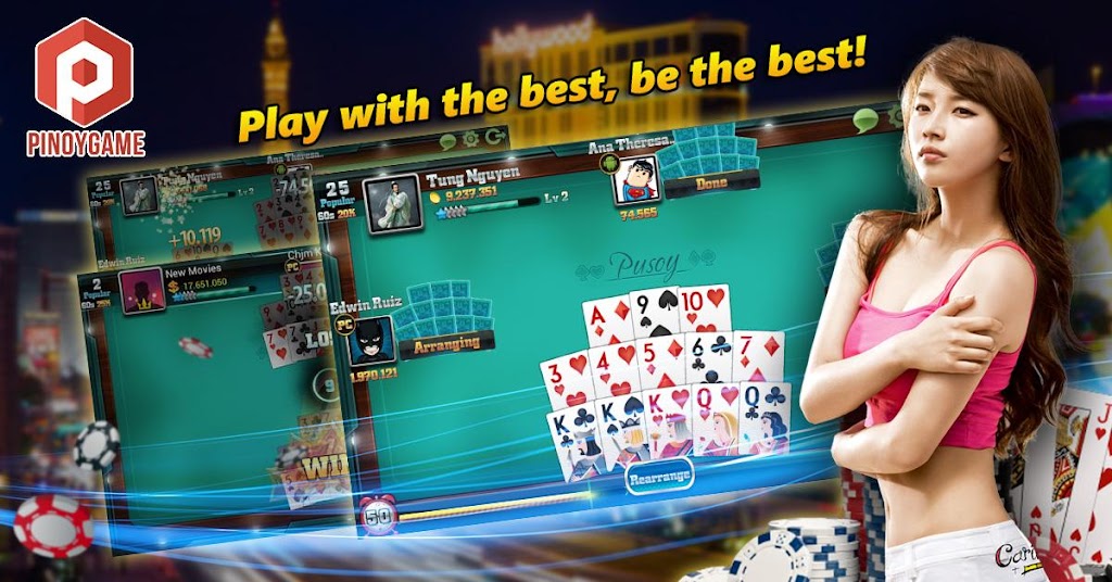 pusoy game, pinoy pusoy game 螢幕截圖 2