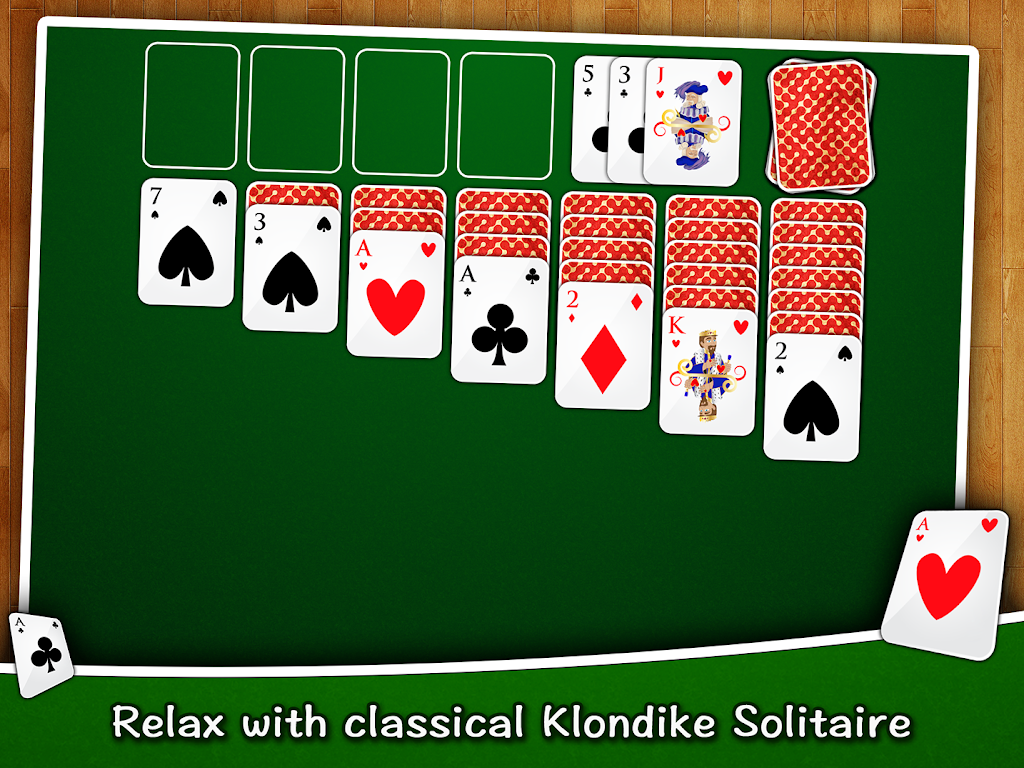 Solitaire FRVR - Big Cards Classic Klondike Game ภาพหน้าจอ 3