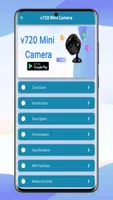 V720 Mini Camera guide 螢幕截圖 1