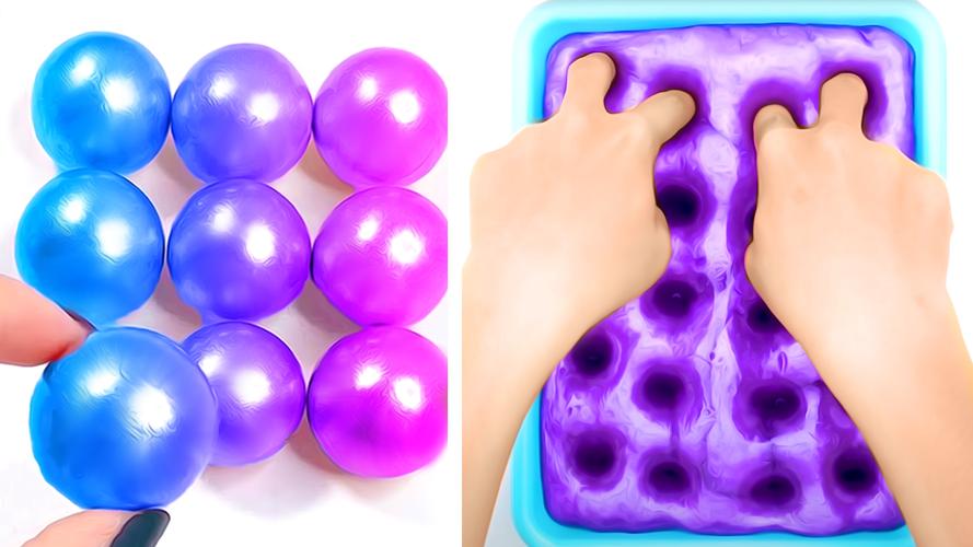 Slime Games ASMR Slime DIY Art 螢幕截圖 1