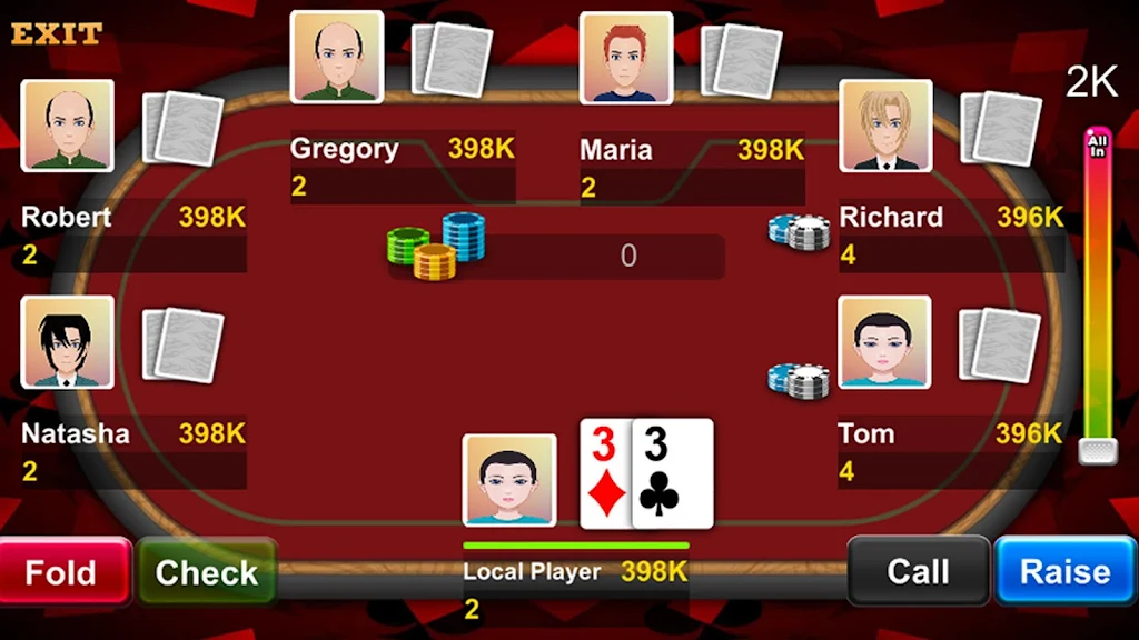 Texas Hold'em + Slot Machines 2 in 1应用截图第3张