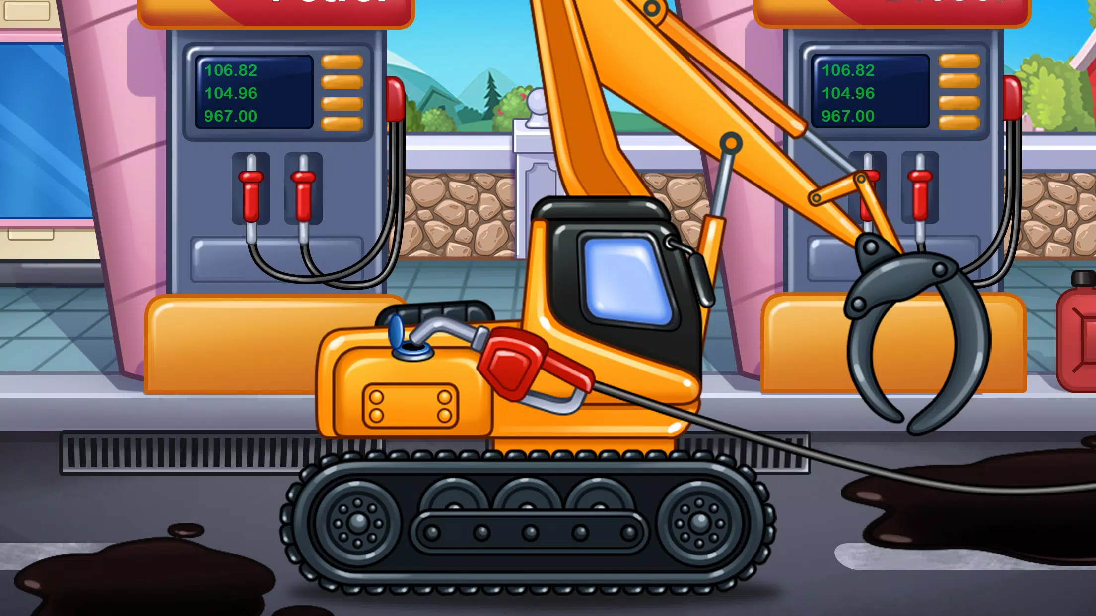 Construction Truck Kids Games Captura de tela 3