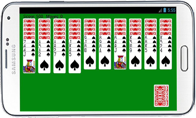 Spider Solitaire Card Game HD by Appsi Скриншот 3