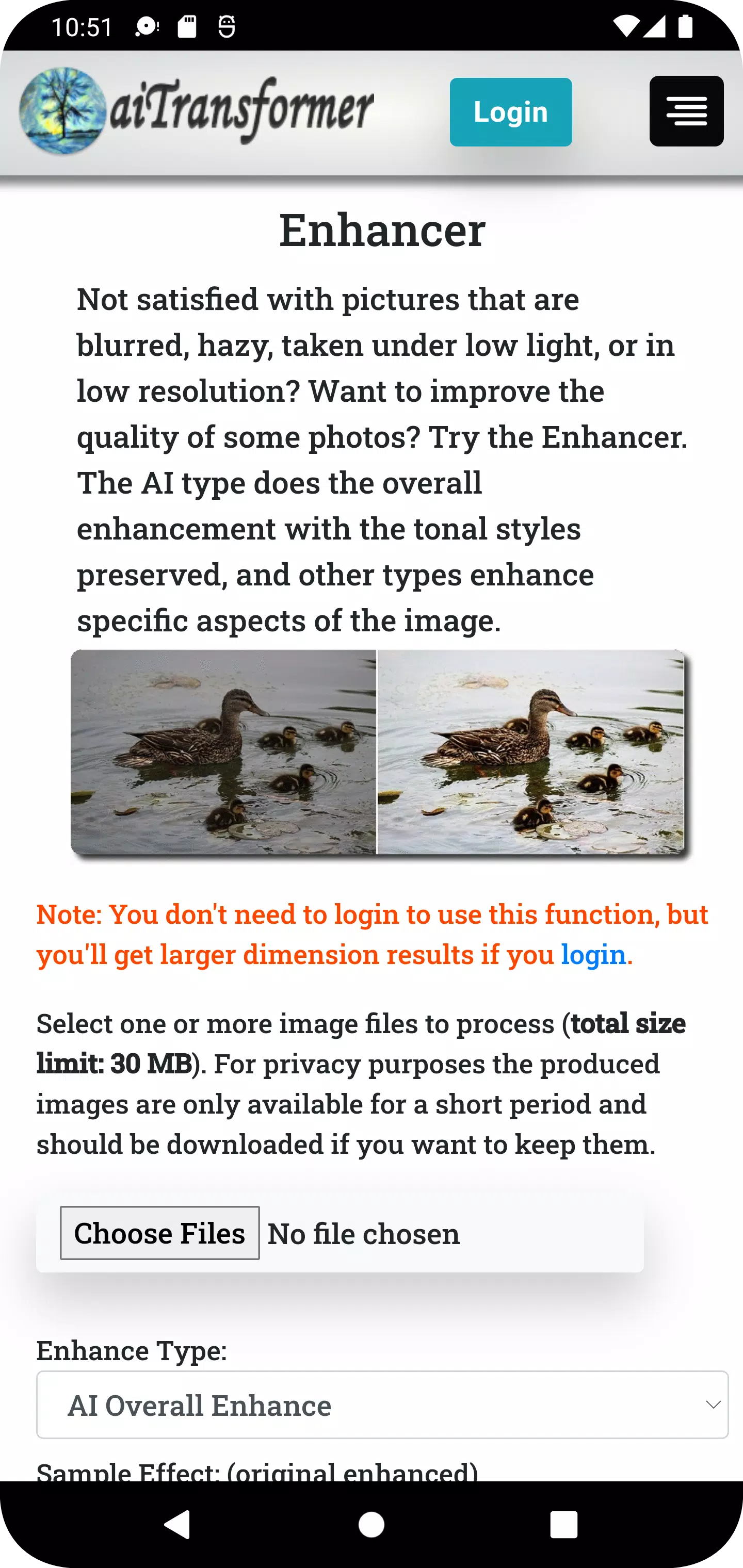 aiTransformer Captura de pantalla 3